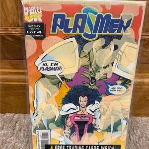 Marvel Comics Plasmer Comic with Vibrant Cover